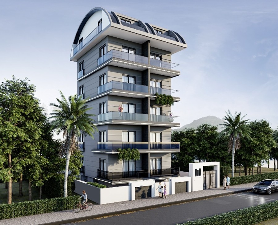 Downtown Alanya 1-bedroom apartment