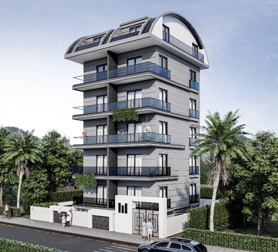 Downtown Alanya 1-bedroom apartment