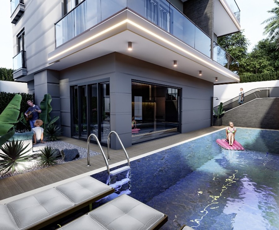 Downtown Alanya 1-bedroom apartment