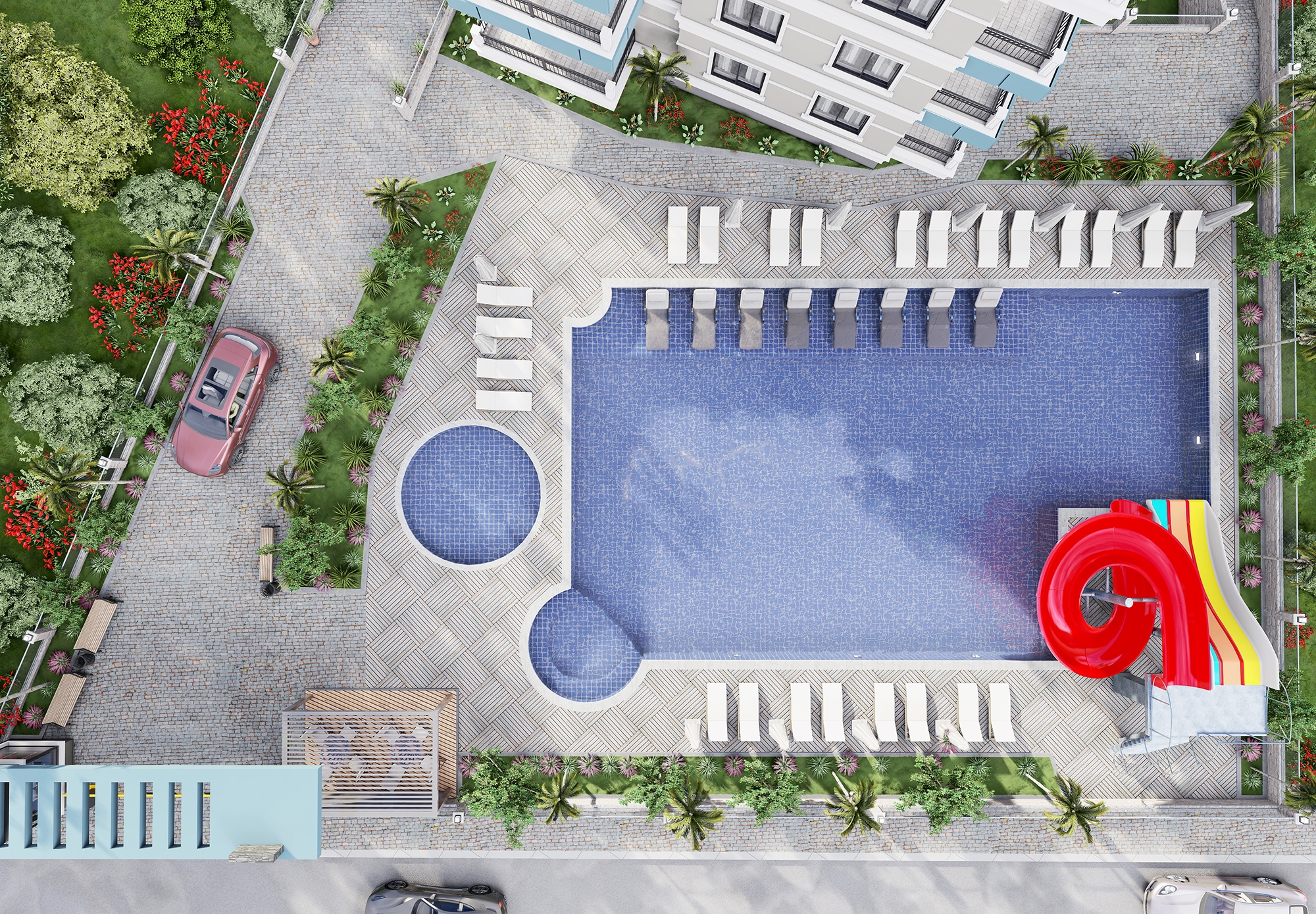 Luxury 1+1 Apartment with Sea and Mountain Views in Demirtas
