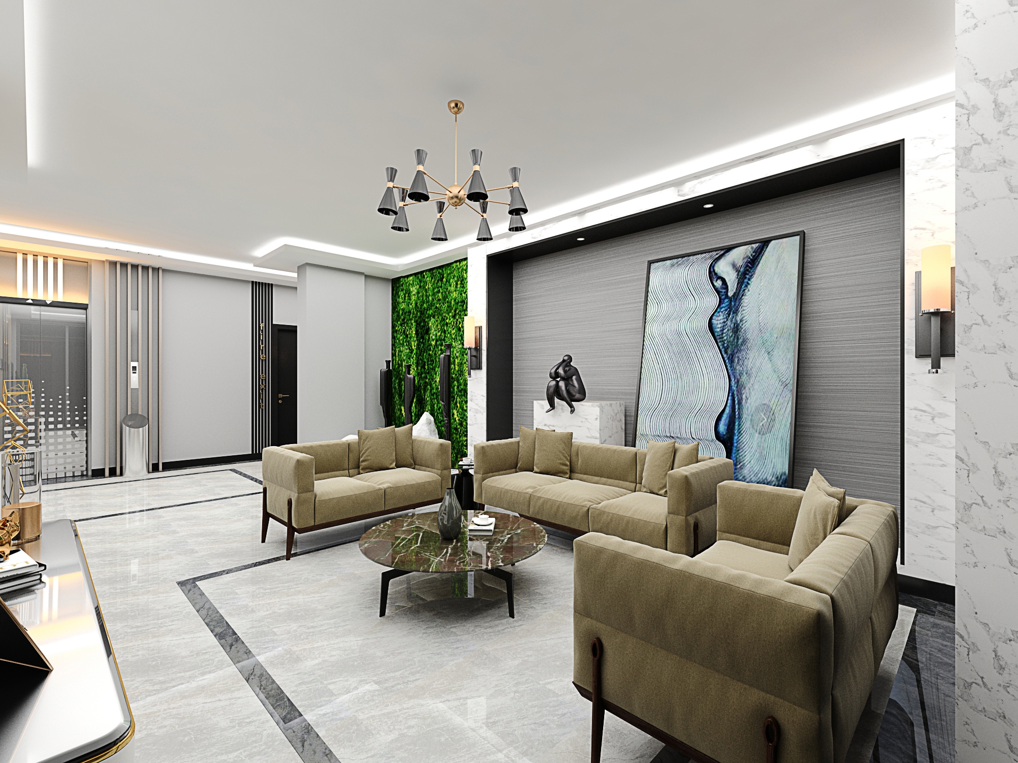 Luxury 1+1 Apartment with Sea and Mountain Views in Demirtas