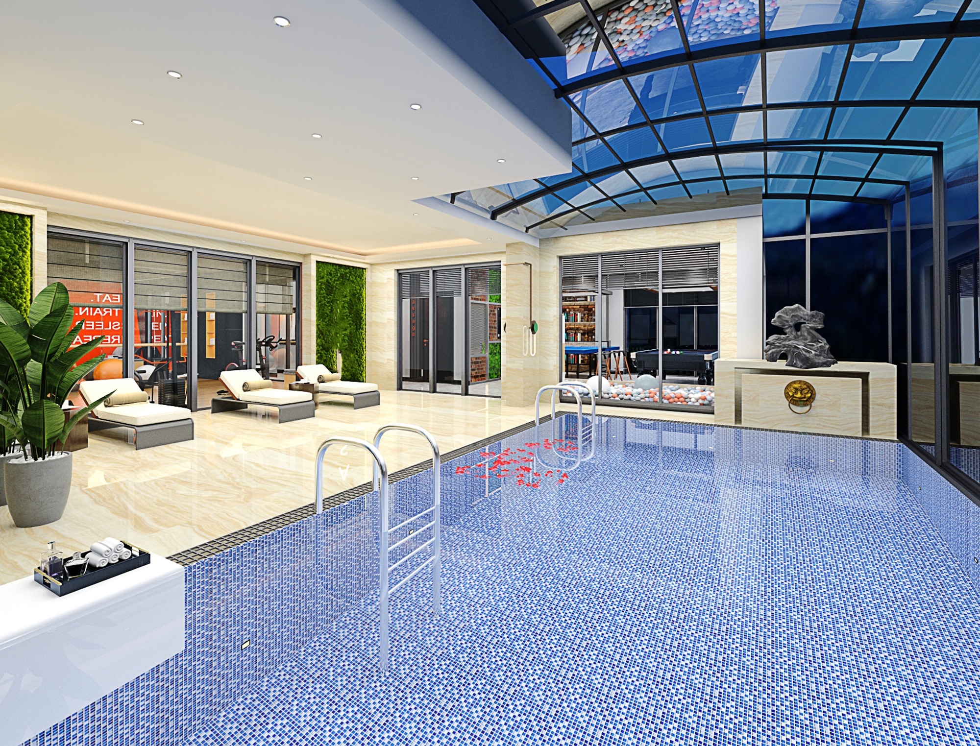 Luxury 1+1 Apartment with Sea and Mountain Views in Demirtas