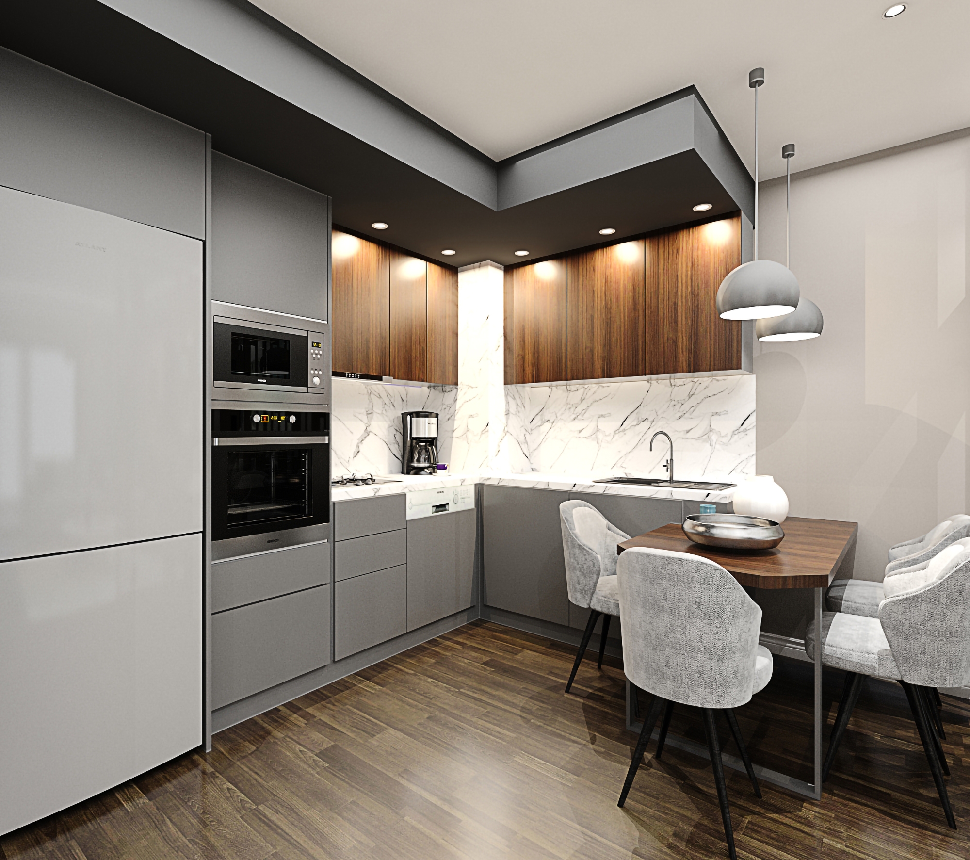 Luxury 1+1 Apartment with Sea and Mountain Views in Demirtas