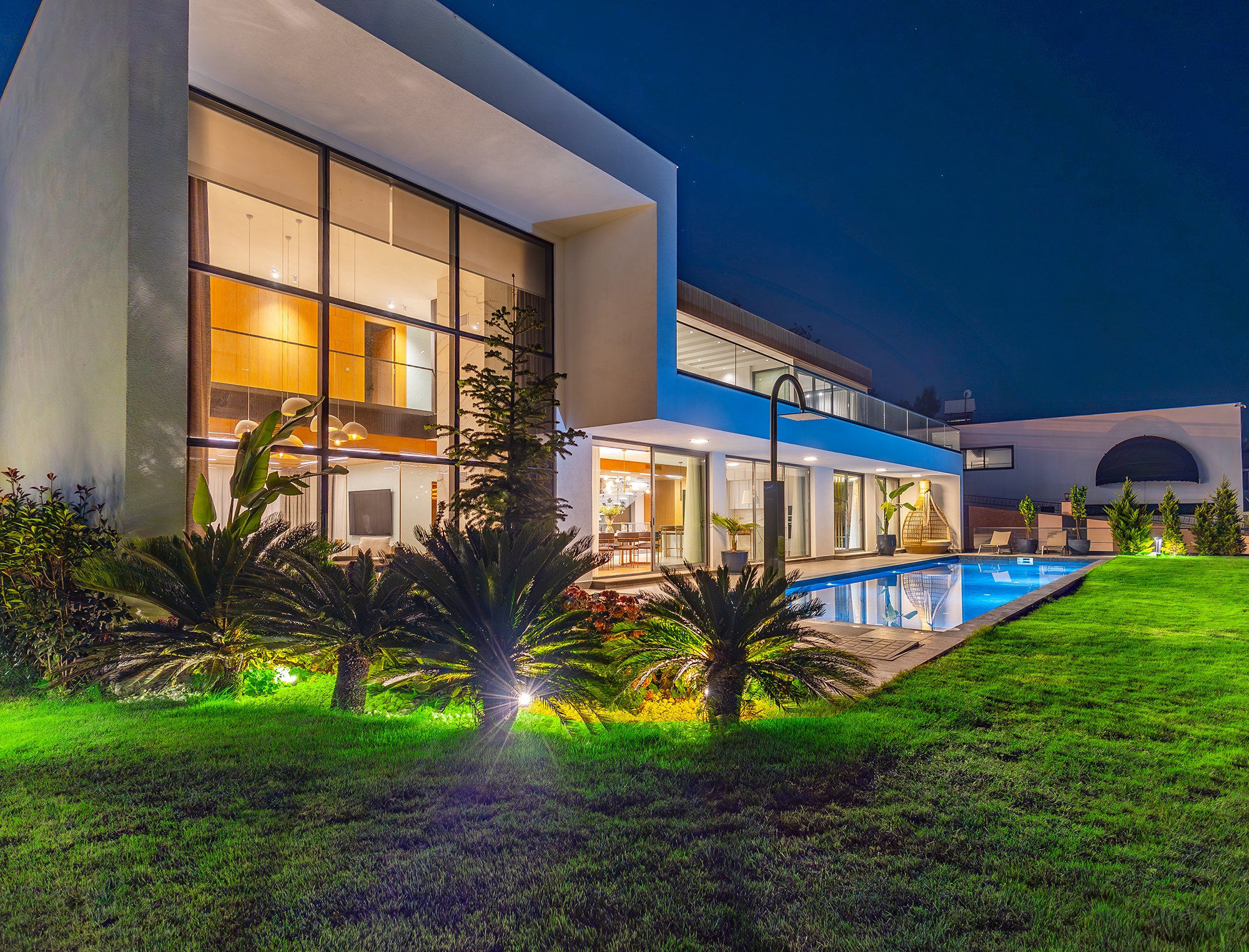 Luxuriöse Bergblick 4+1 Villa in Kargicak, Alanya