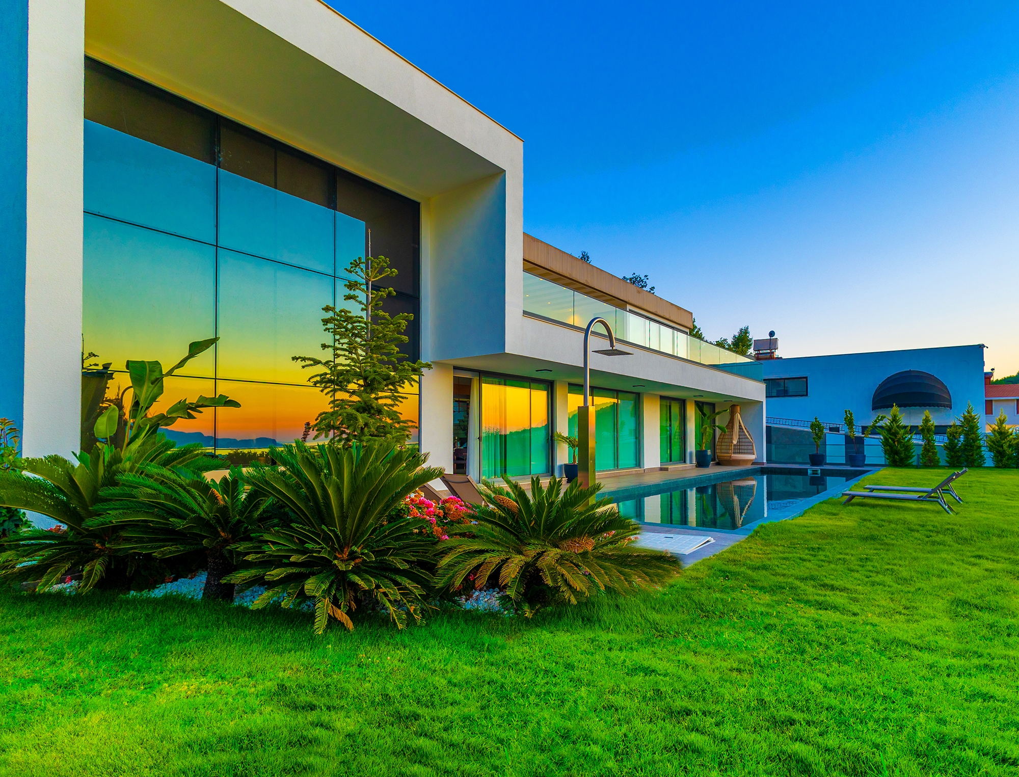 Luxuriöse Bergblick 4+1 Villa in Kargicak, Alanya