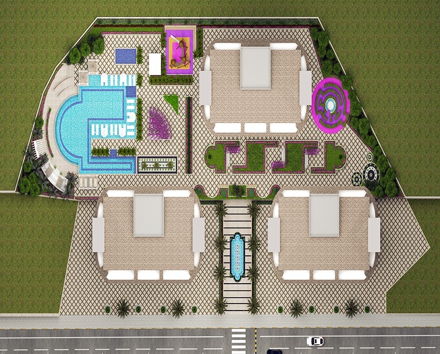 New project 100m from the beach