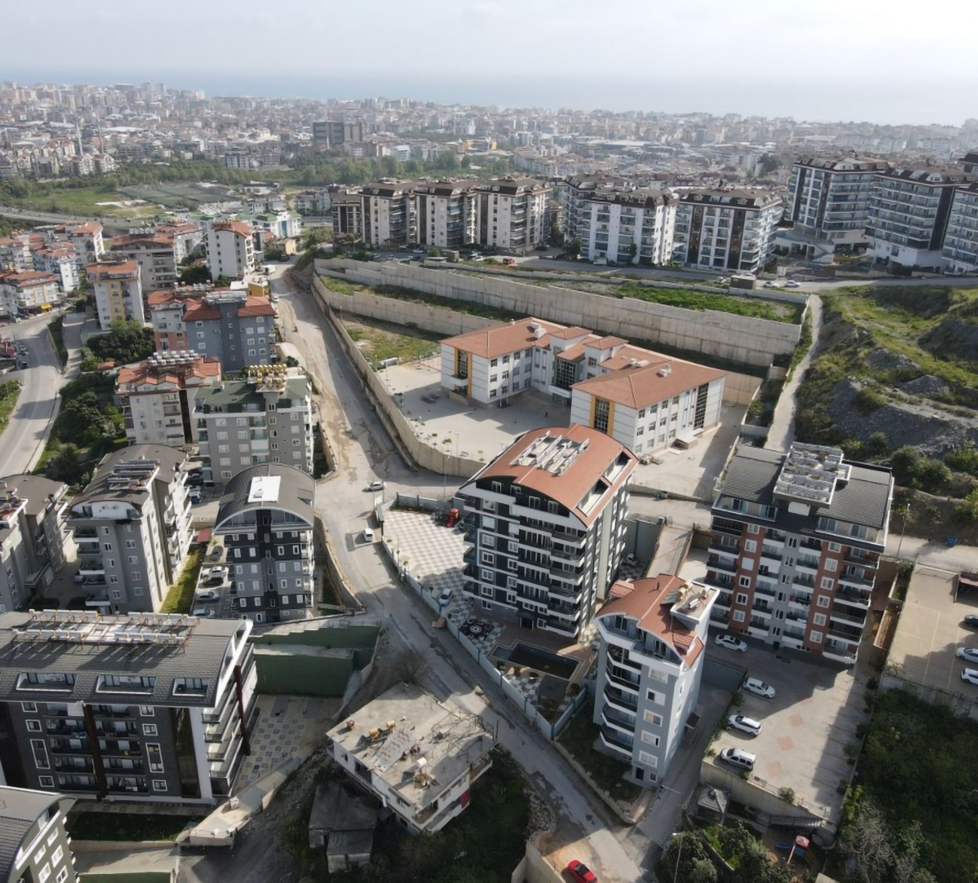 Rummelig Bjergudsigt 3+1 Penthouse i Alanya - Ciplakli