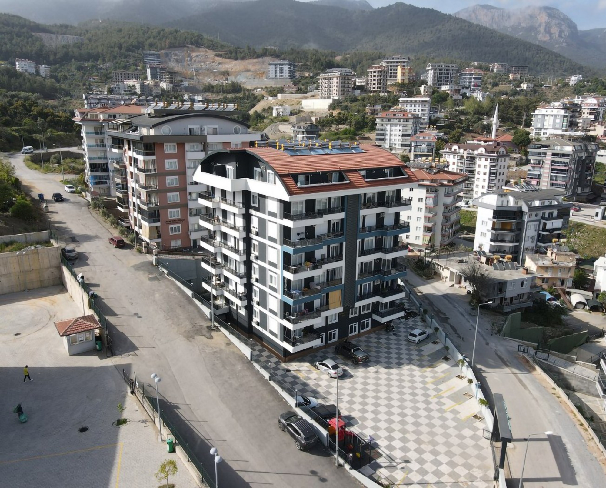 Rummelig Bjergudsigt 3+1 Penthouse i Alanya - Ciplakli