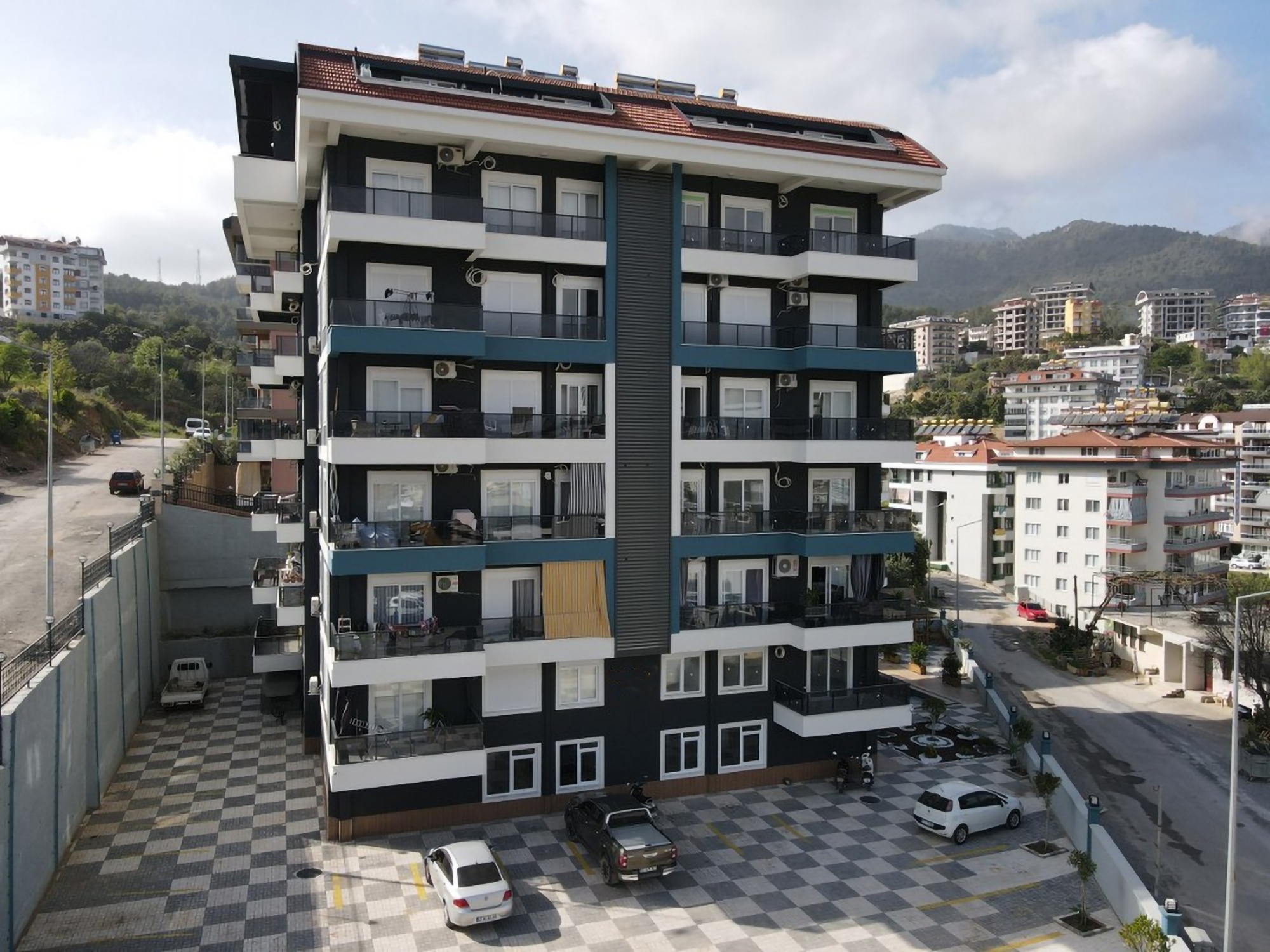 Rummelig Bjergudsigt 3+1 Penthouse i Alanya - Ciplakli