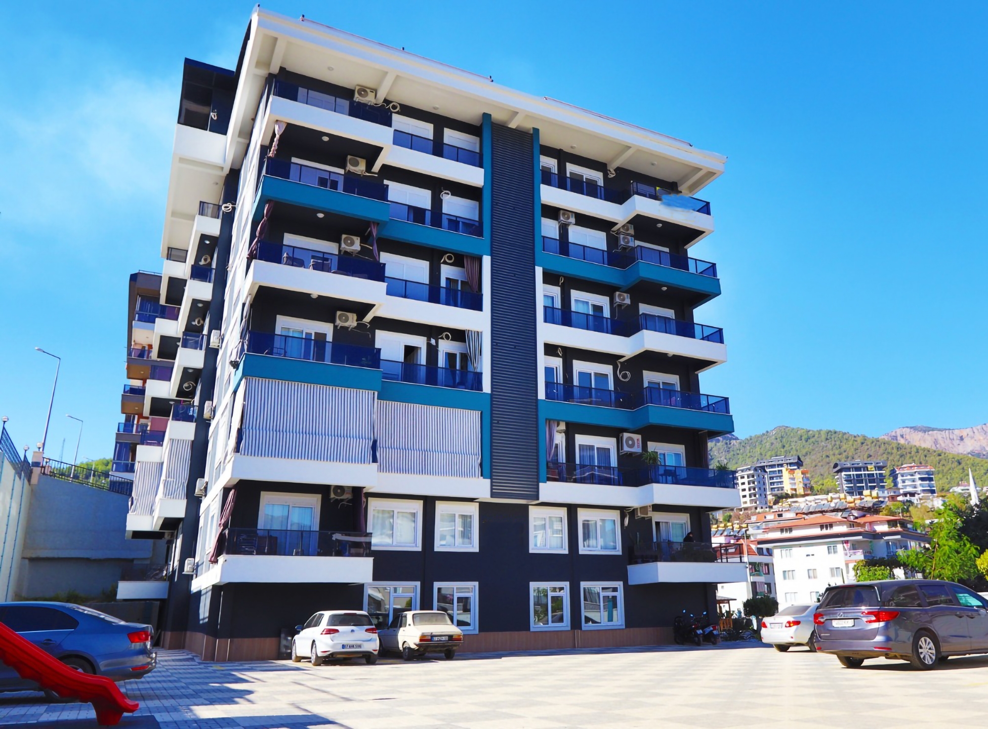 Rummelig Bjergudsigt 3+1 Penthouse i Alanya - Ciplakli