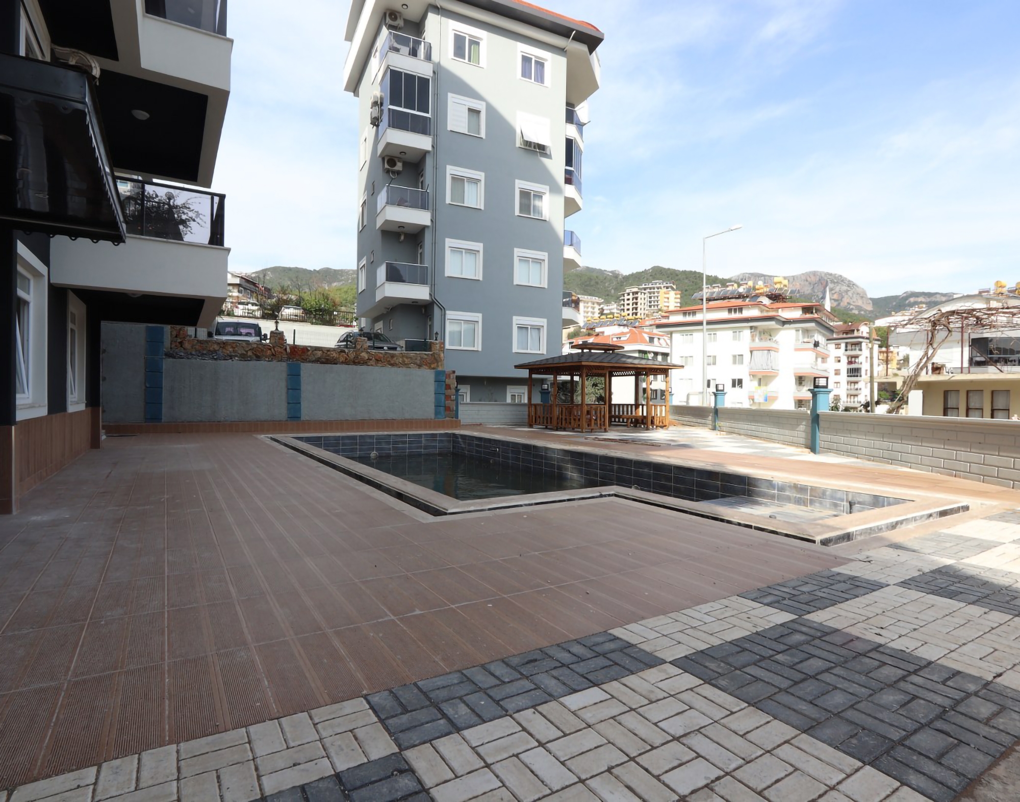 Rummelig Bjergudsigt 3+1 Penthouse i Alanya - Ciplakli