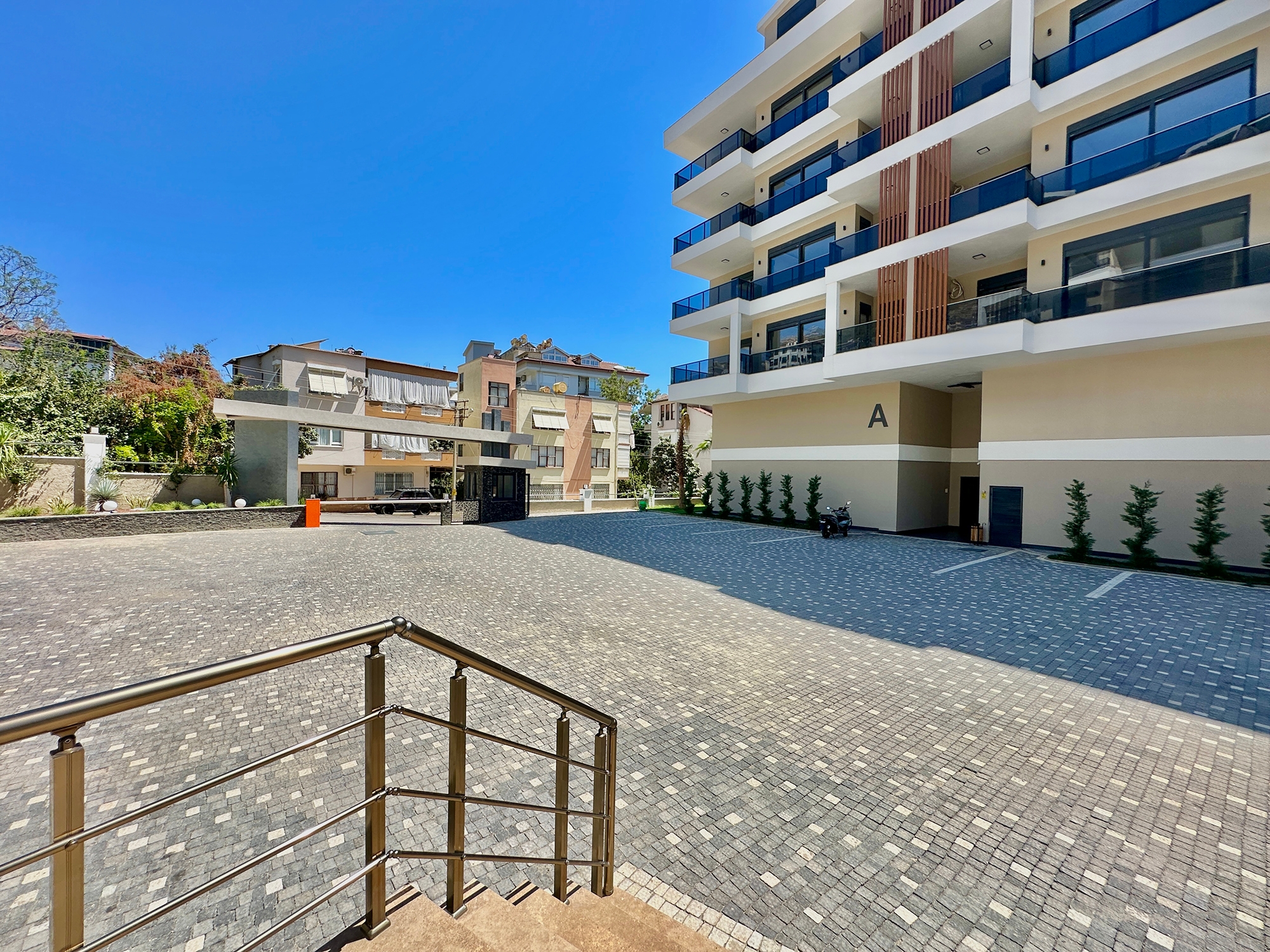 Luxuriöse 2+1 Wohnung mit Meerblick und Bergblick, Alanya - Hasbahce