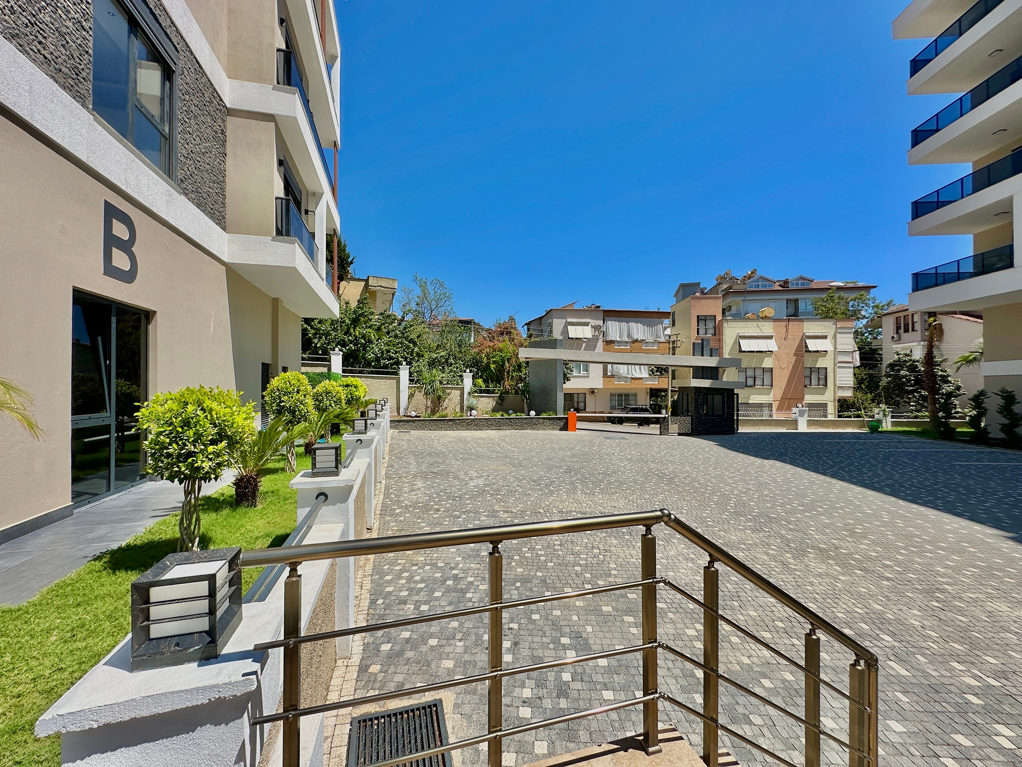 Luxuriöse 2+1 Wohnung mit Meerblick und Bergblick, Alanya - Hasbahce