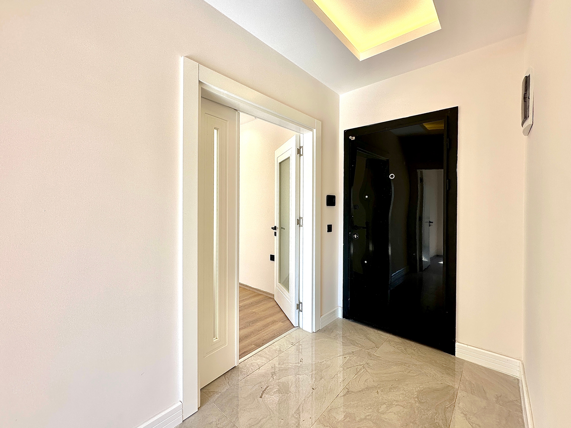 Luxuriöse 2+1 Wohnung mit Meerblick und Bergblick, Alanya - Hasbahce