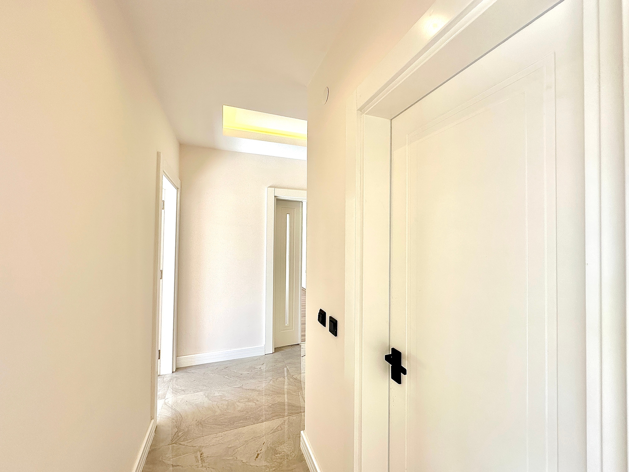 Luxuriöse 2+1 Wohnung mit Meerblick und Bergblick, Alanya - Hasbahce