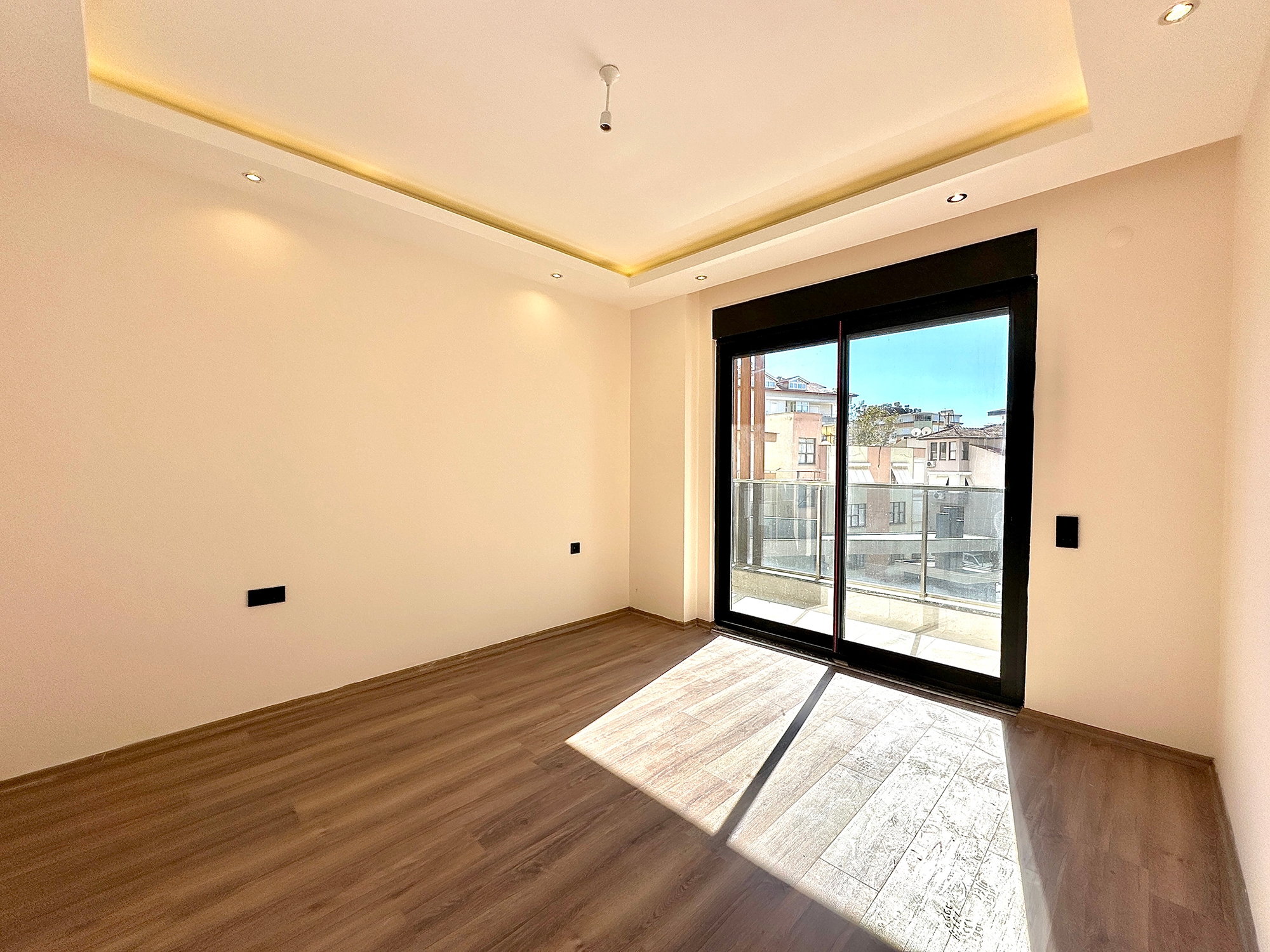 Luxuriöse 2+1 Wohnung mit Meerblick und Bergblick, Alanya - Hasbahce