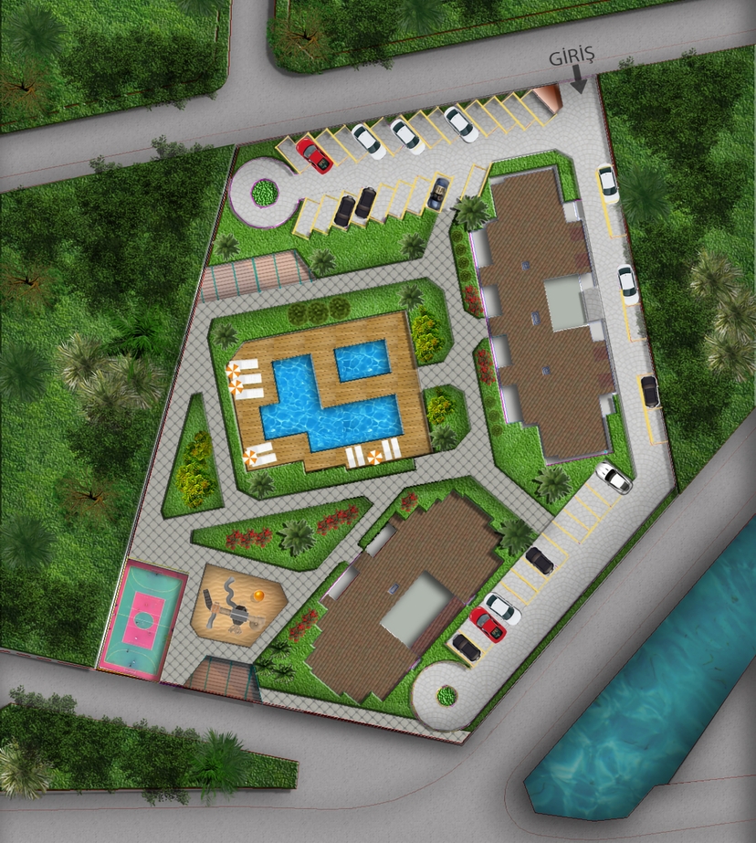 Luxury 1+1 Apartment with Mountain View in Gazipasa, Alanya