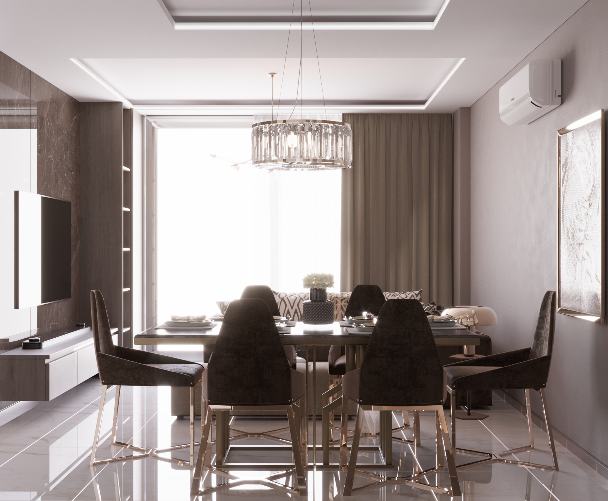 Luxury 1+1 Apartment with Mountain View in Gazipasa, Alanya