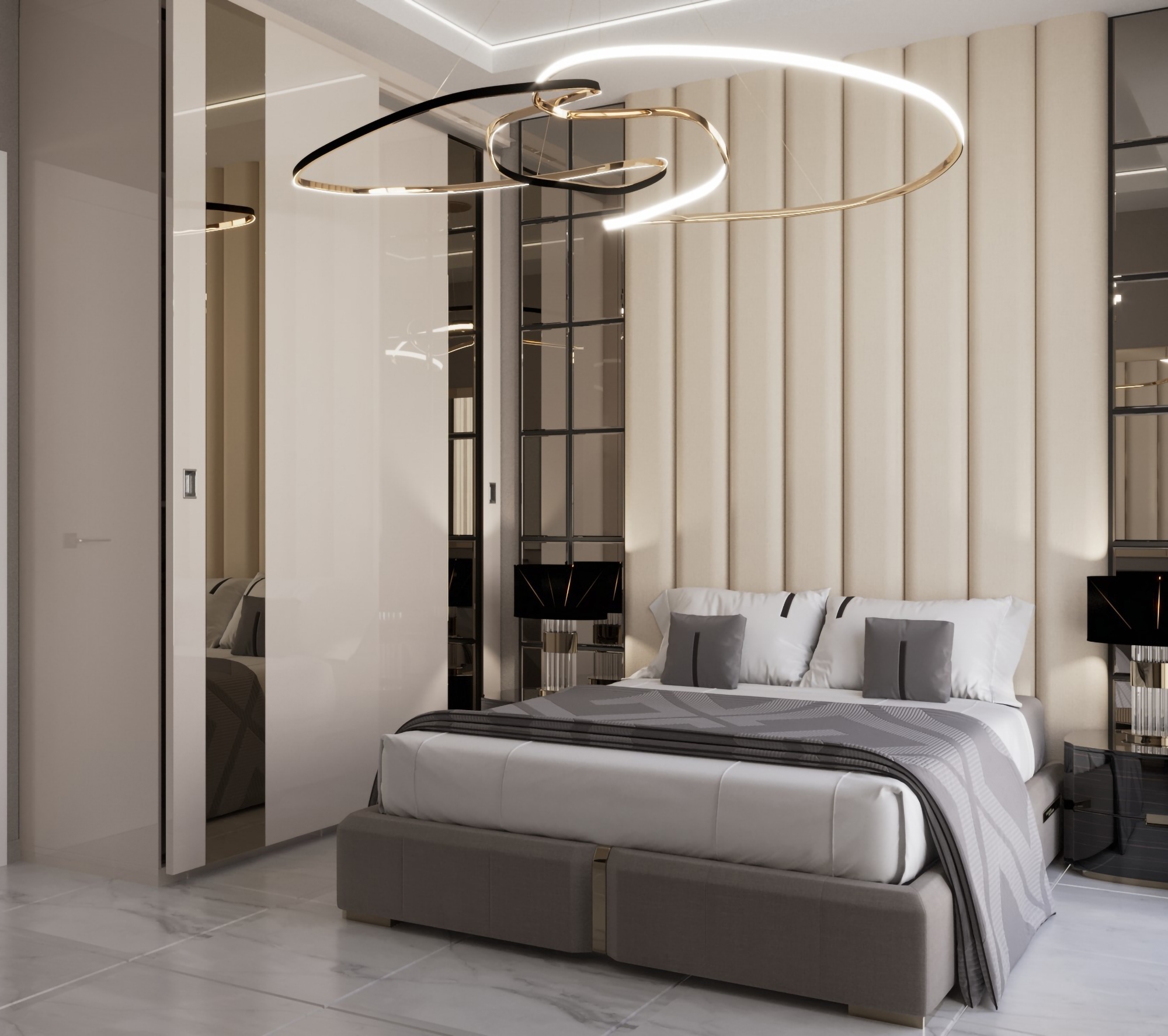 Luxury 1+1 Apartment with Mountain View in Gazipasa, Alanya