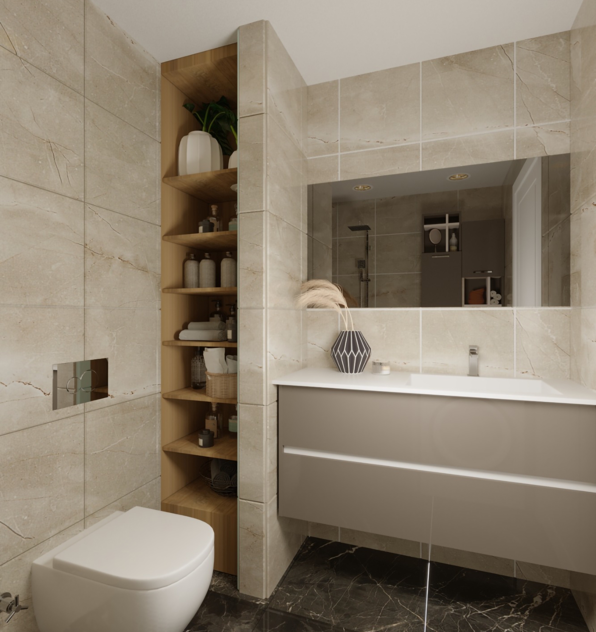 Luxury 1+1 Apartment with Mountain View in Gazipasa, Alanya