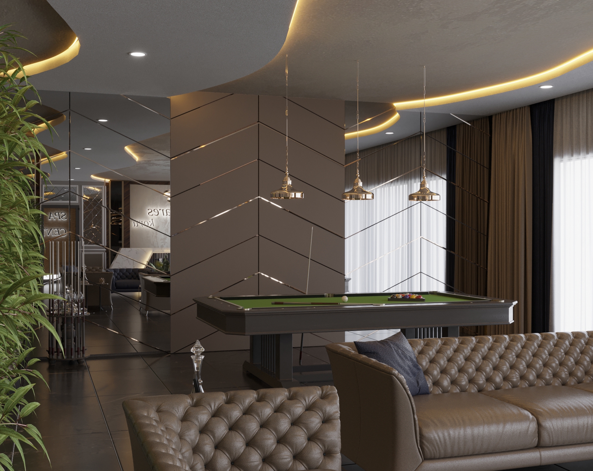 Moderne 1+1 Leilighet med Fjellutsikt i Gazipasa, Alanya