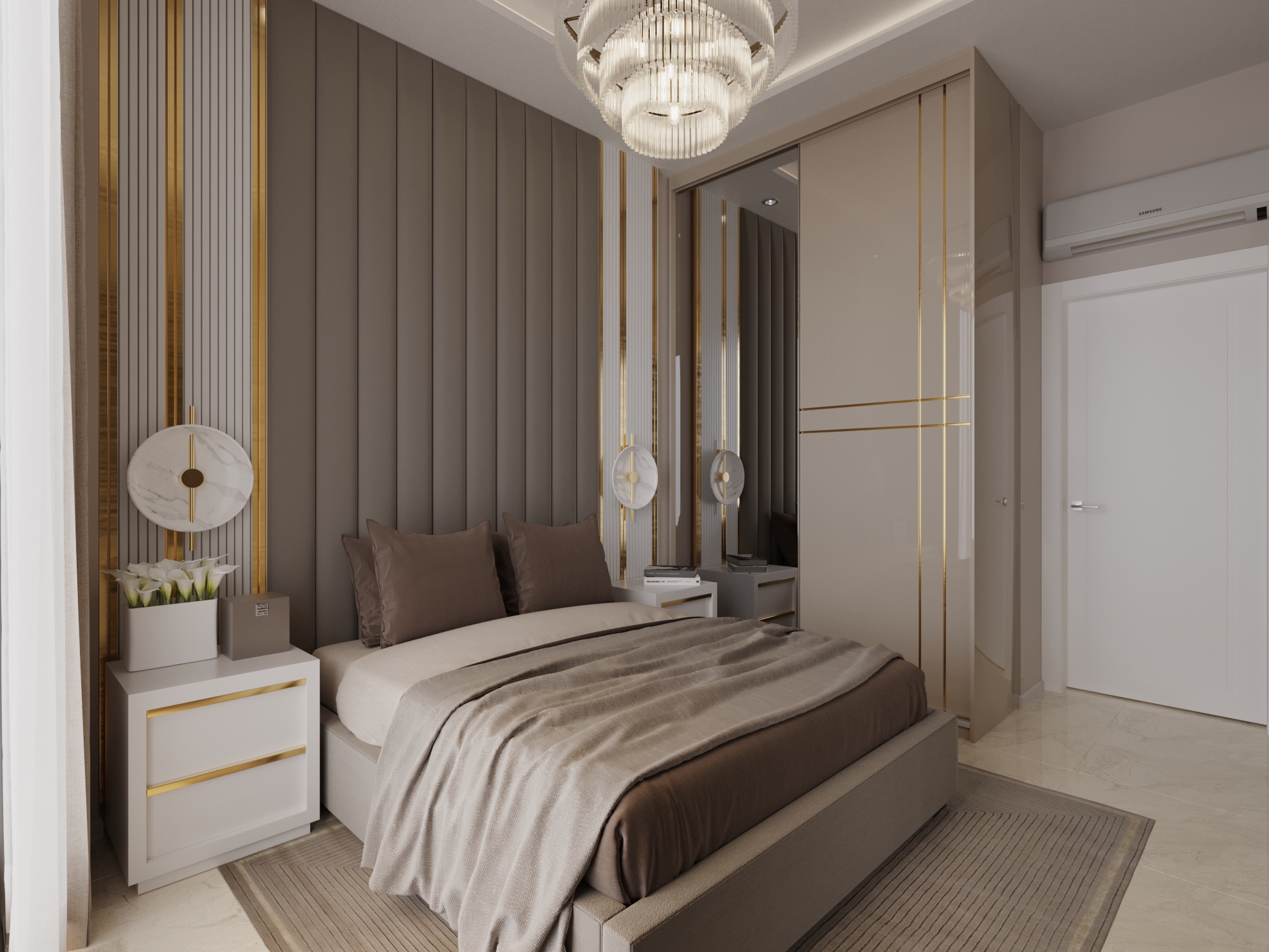 Moderne 1+1 Leilighet med Fjellutsikt i Gazipasa, Alanya