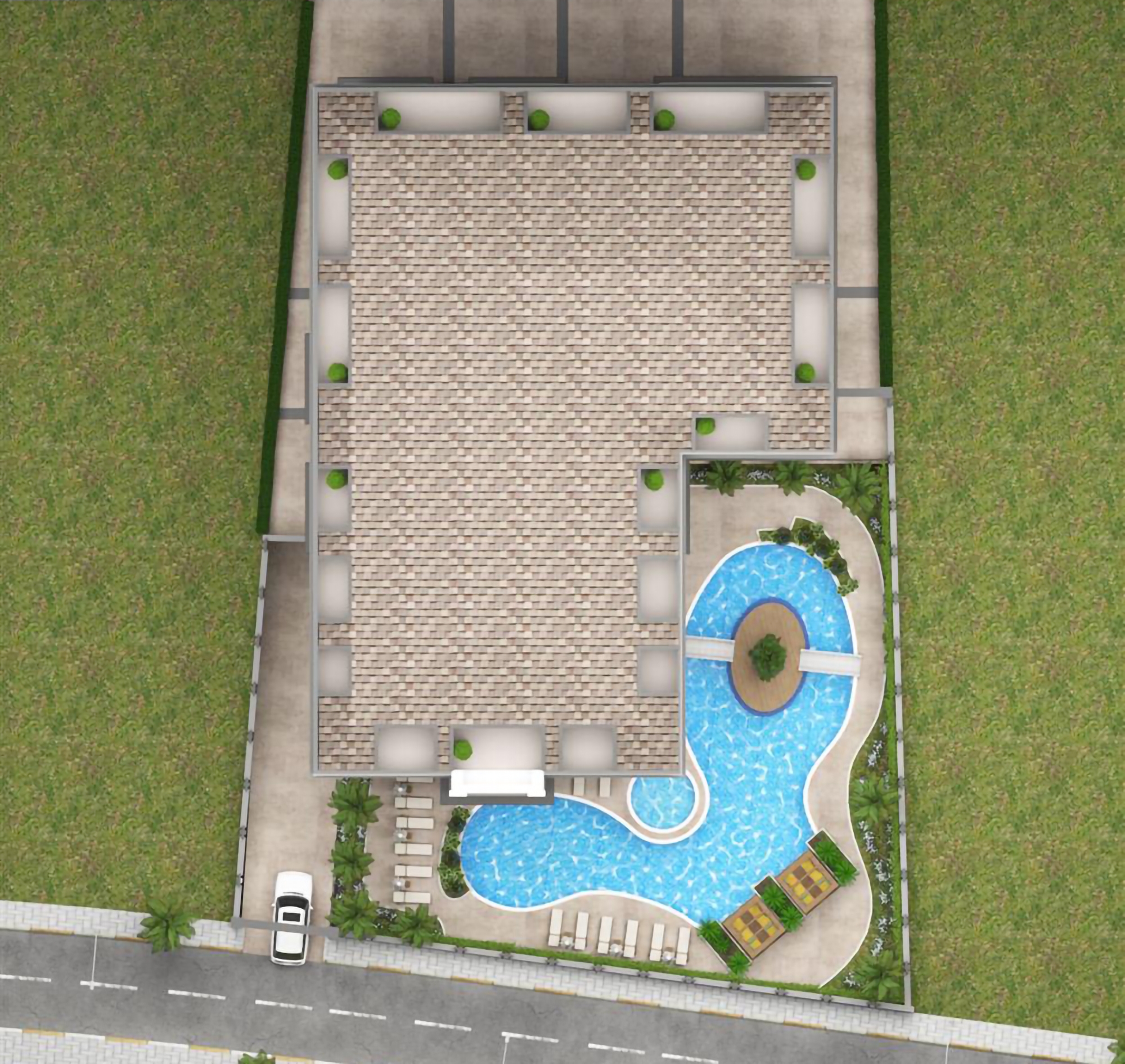 Stilvolles 1+1 Apartment mit Meerblick in Alanya Zentrum