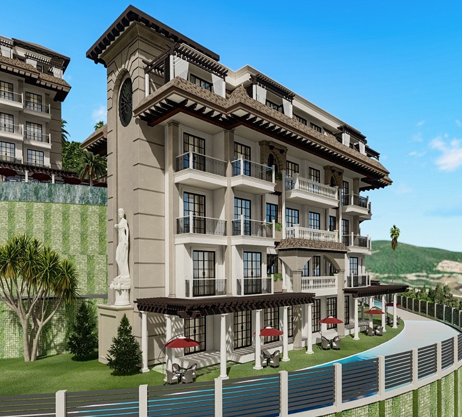 Luksuriøs 3+1 Villa med Sjø- og Fjellutsikt, Alanya - Kargicak