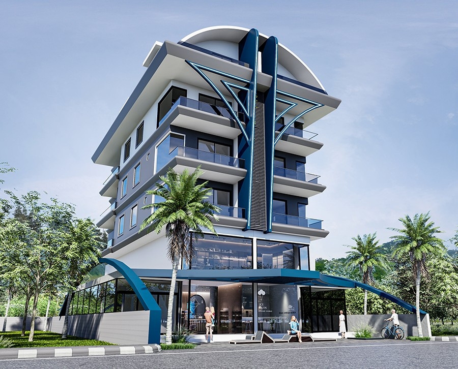 Modern apartments in Demirtash