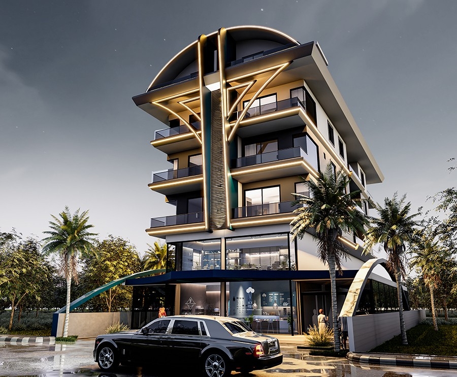 Modern apartments in Demirtash