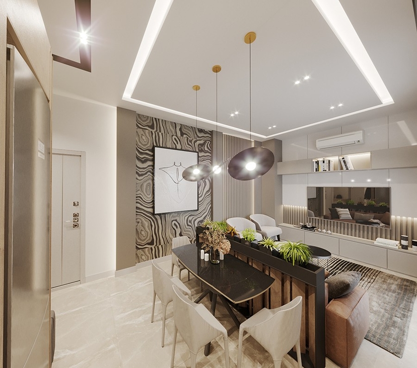 Modern apartments in Demirtash