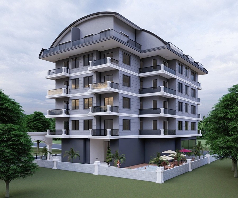 New property for sale in central Alanya