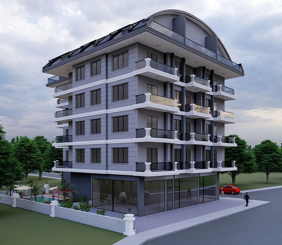 New property for sale in central Alanya