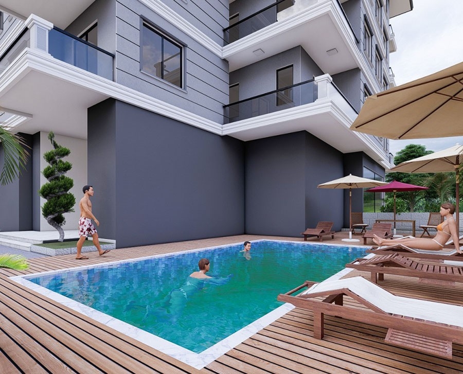 New property for sale in central Alanya