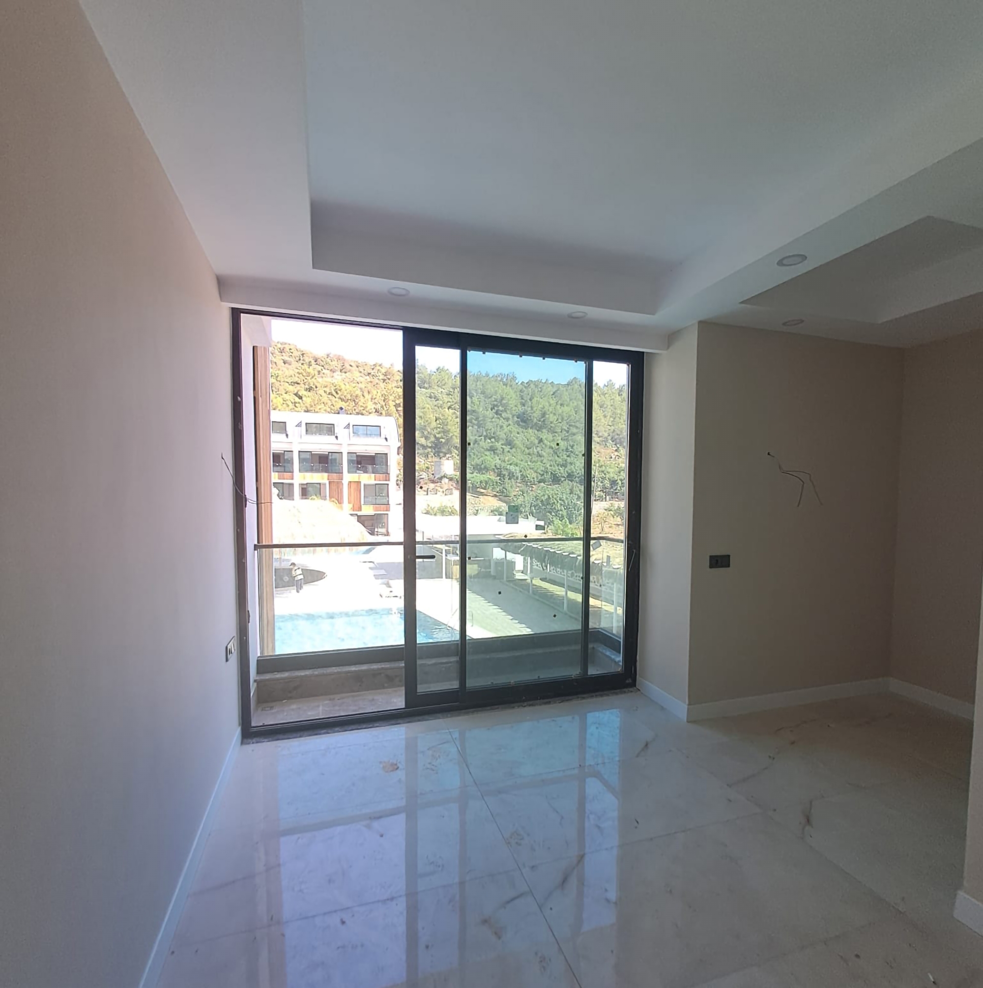 Luksus 2+1 Lejlighed med Hav- og Bjergudsigt, Alanya - Konakli