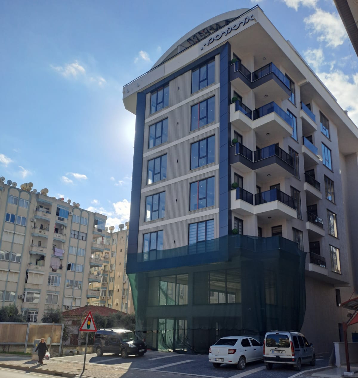 Luxuriöses 1+1 Apartment mit Bergblick in Alanya - Oba