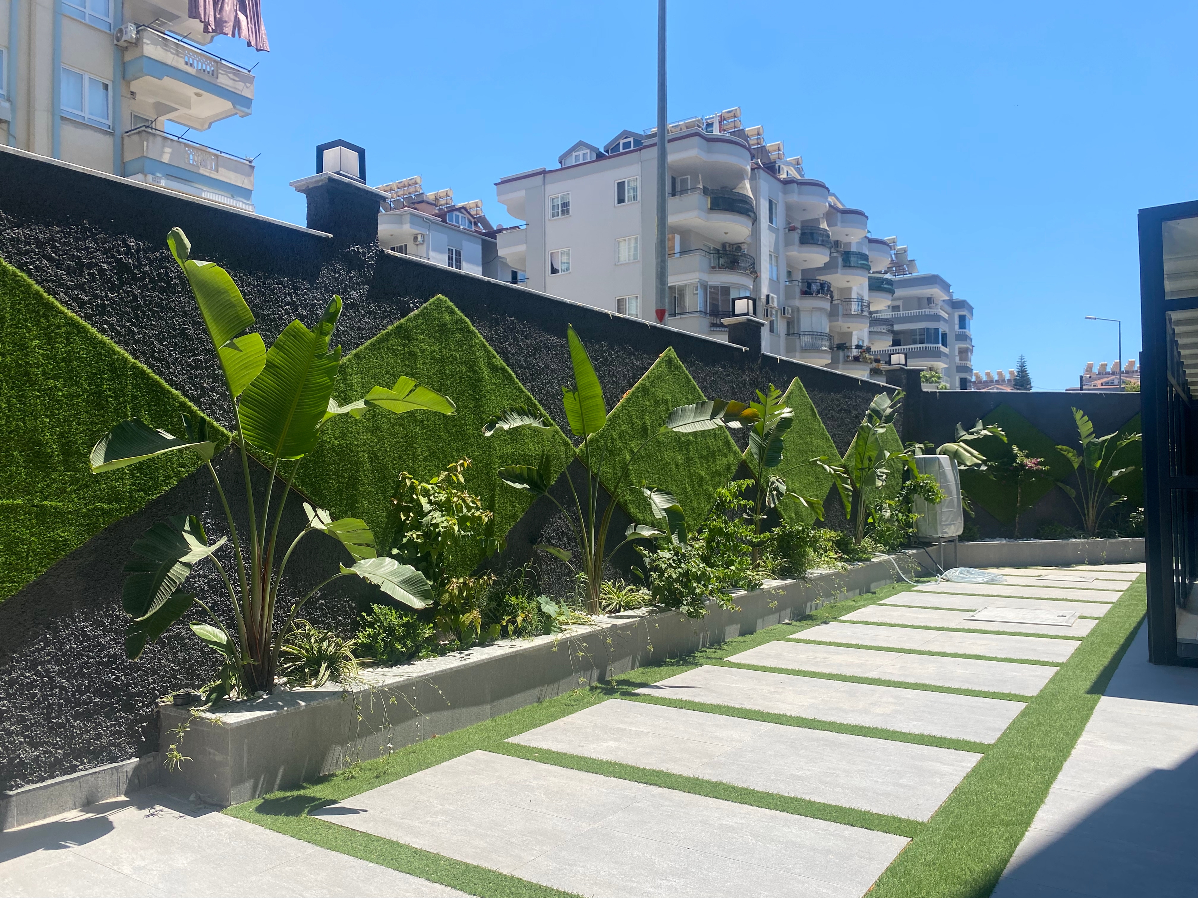 Luxuriöses 1+1 Apartment mit Bergblick in Alanya - Oba