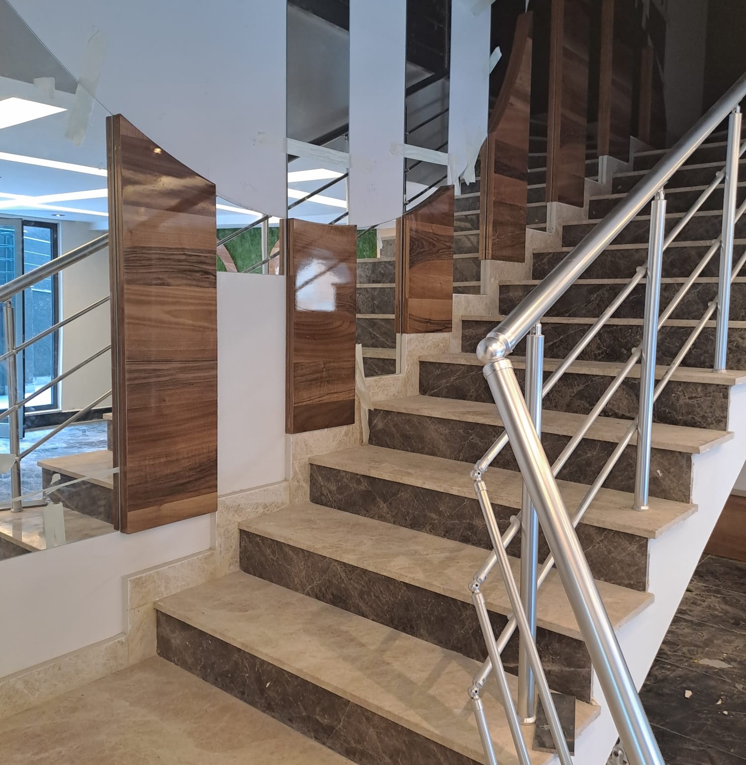 Luxuriöses 1+1 Apartment mit Bergblick in Alanya - Oba