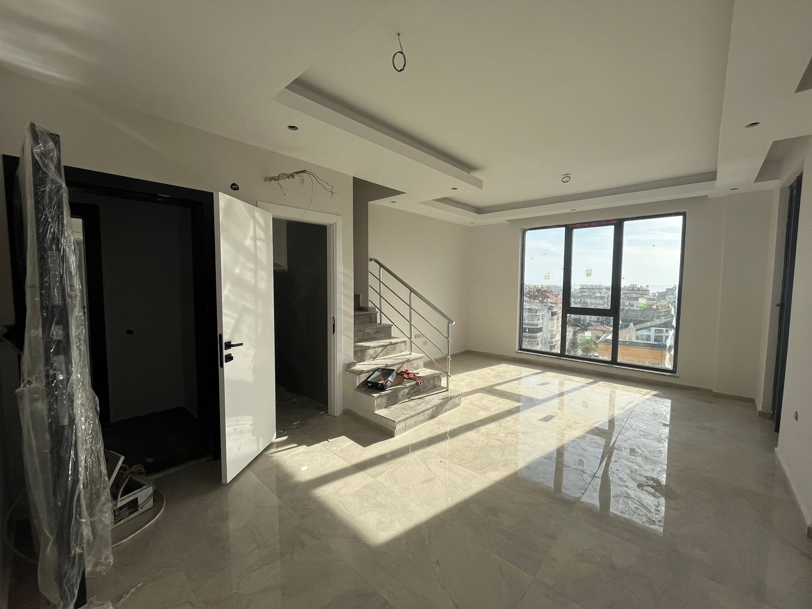 Luxuriöses 1+1 Apartment mit Bergblick in Alanya - Oba