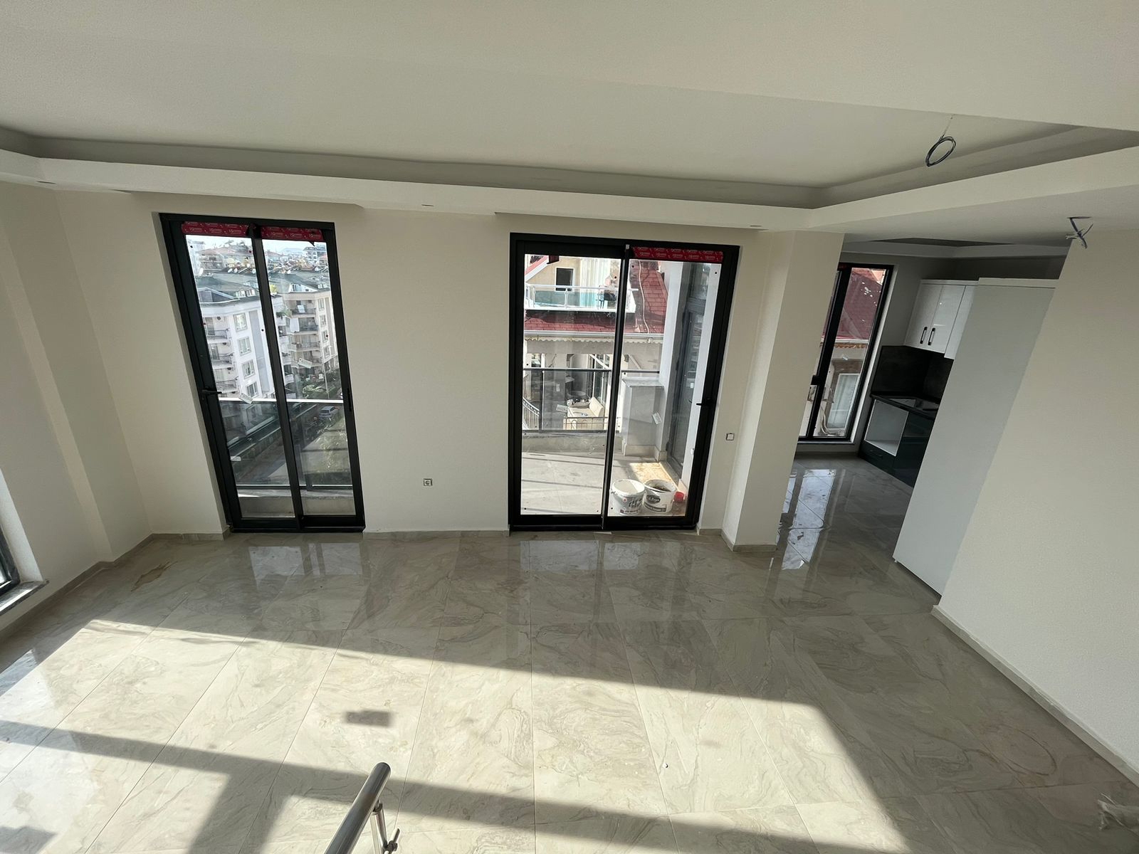 Luxuriöses 1+1 Apartment mit Bergblick in Alanya - Oba