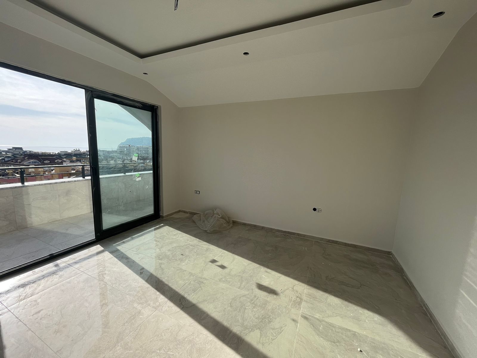 Luxuriöses 1+1 Apartment mit Bergblick in Alanya - Oba