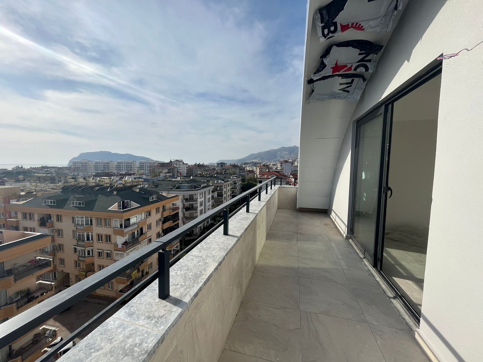 Luxuriöses 1+1 Apartment mit Bergblick in Alanya - Oba
