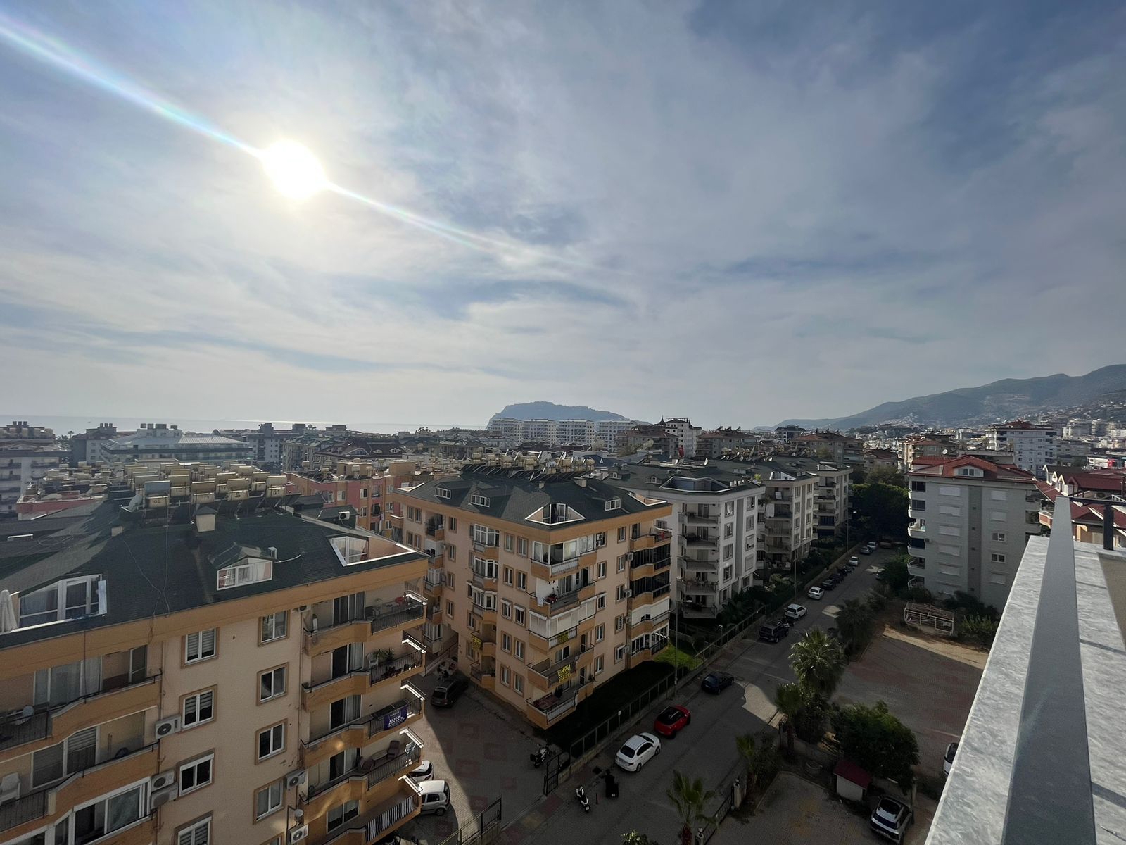 Luxuriöses 1+1 Apartment mit Bergblick in Alanya - Oba