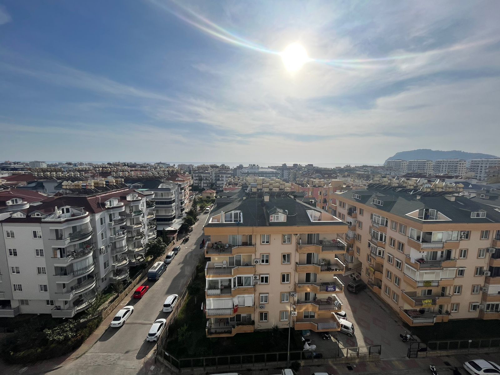 Luxuriöses 1+1 Apartment mit Bergblick in Alanya - Oba