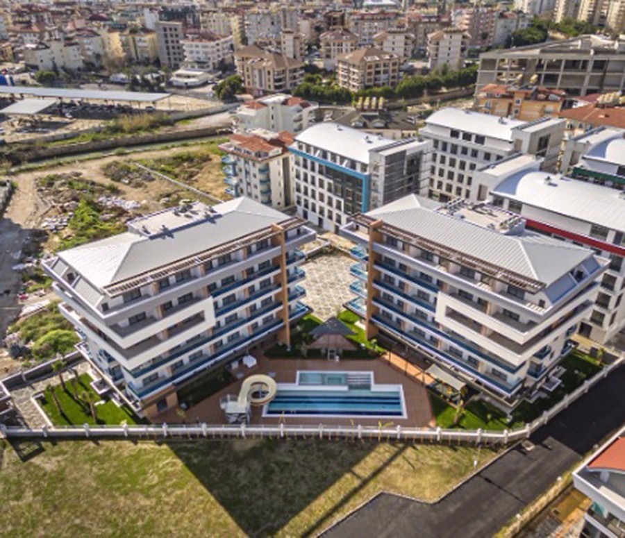 Luksus 3+1 Lejlighed med Bjergudsigt, Alanya - Oba