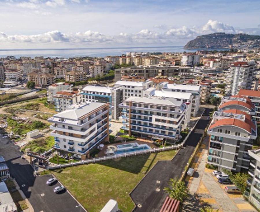 Luksus 3+1 Lejlighed med Bjergudsigt, Alanya - Oba