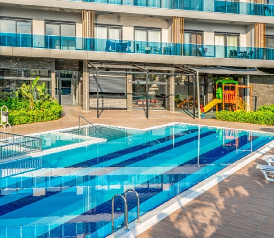 Luksus 3+1 Lejlighed med Bjergudsigt, Alanya - Oba
