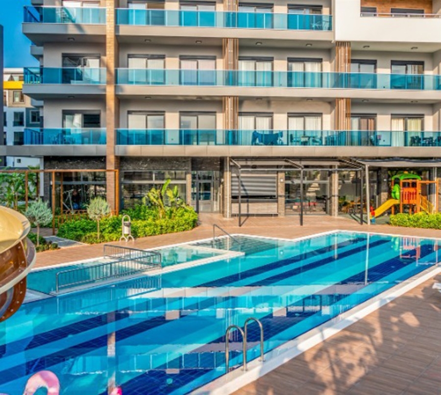 Luksus 3+1 Lejlighed med Bjergudsigt, Alanya - Oba