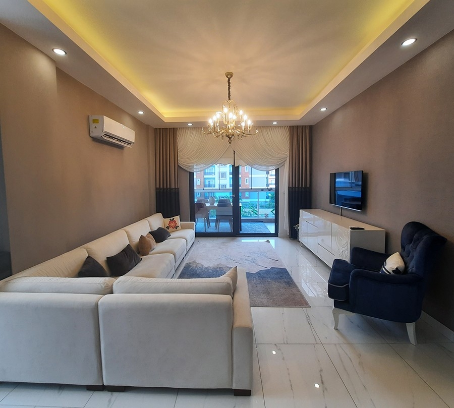 Luksus 3+1 Lejlighed med Bjergudsigt, Alanya - Oba