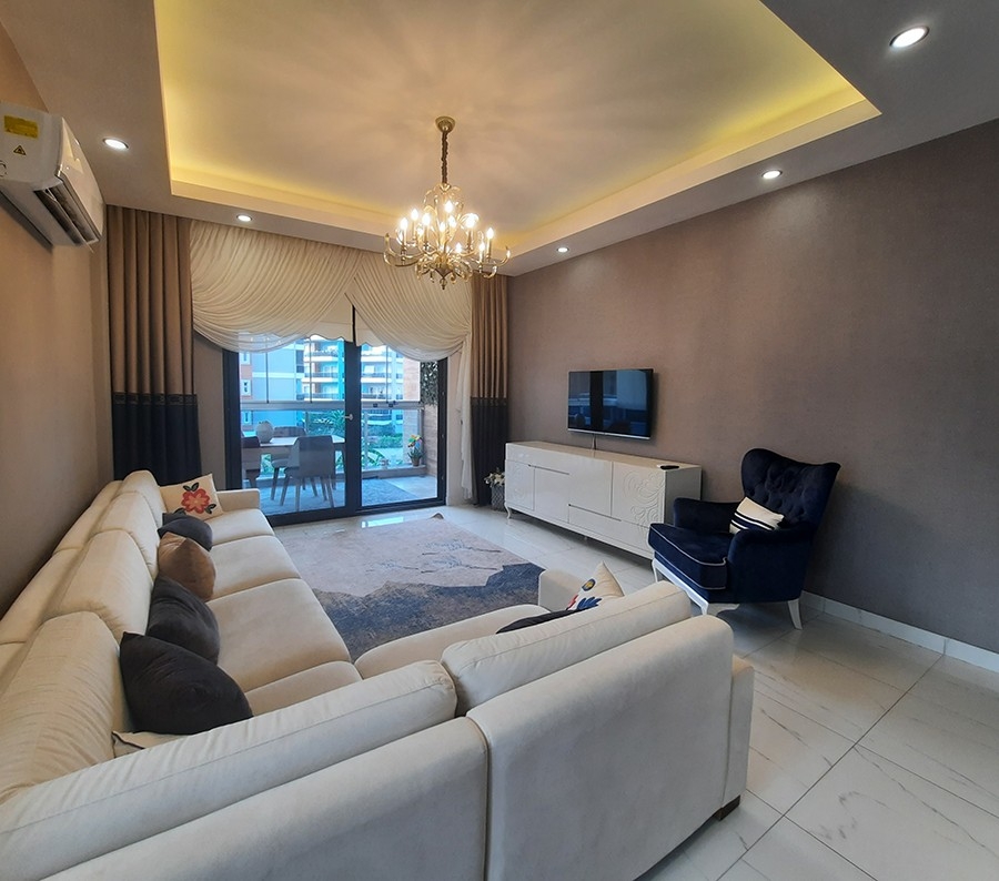 Luksus 3+1 Lejlighed med Bjergudsigt, Alanya - Oba